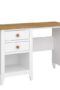 Heston Desk White & Pine
