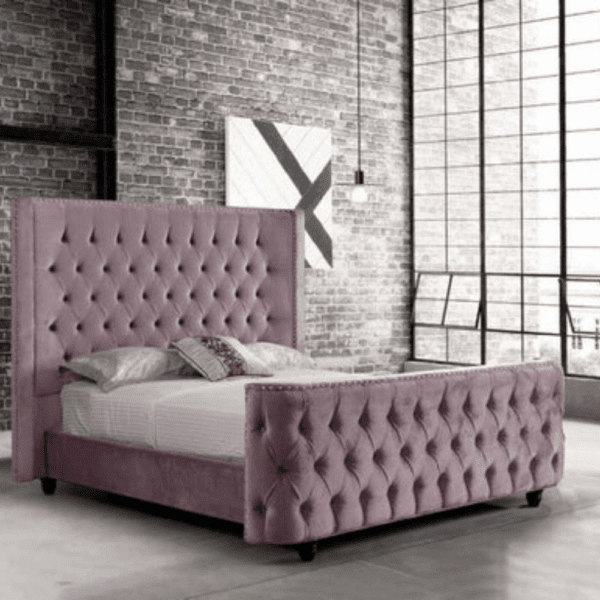 Harmony Bed Frame upholstered bed frame king- Choice Of Colours Upholstered Beds Home Store UK