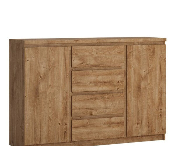 Fribo 2 door 4 drawer sideboard in Oak