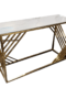 Azure Gold Console Side Table Console Table With Storage Console Tables Home Store UK
