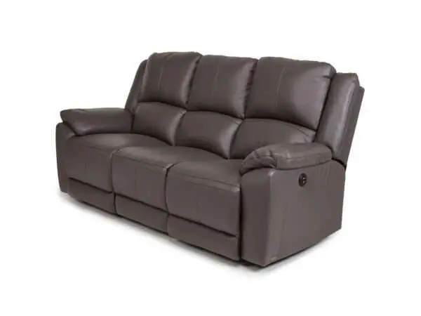 Lambright Dutchboy RV Recliner - Contemporary Modular Sofa Brown Leather Couch Sofas & Sofa Beds Home Store UK