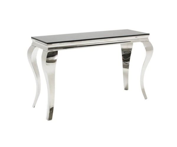 Louis Chrome Console Side Table Console Table With Drawers