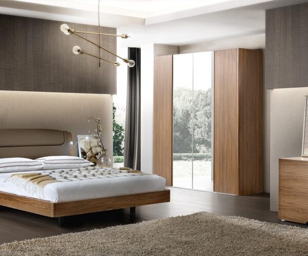 Luna brown Bedroom Set