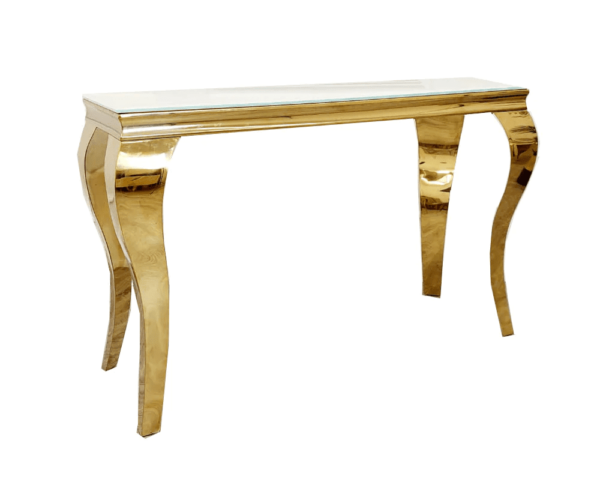Louis Gold Console Side Table