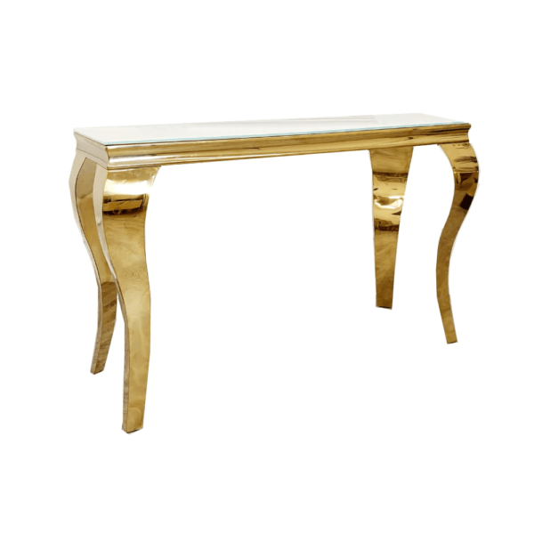 Louis Gold Console Side Table Console Tables Home Store UK