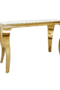 Louis Gold Console Side Table Console Tables Home Store UK