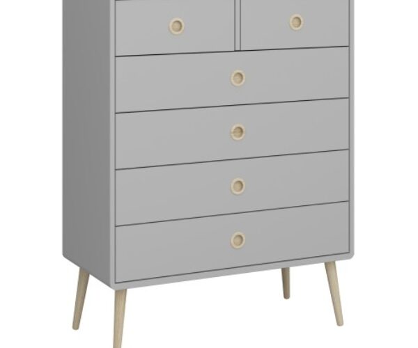 Softline 2 + 4 Chest Grey