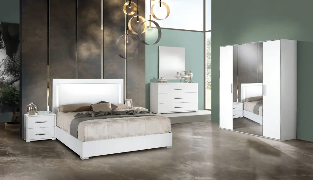 DENISE white - Home Store UK - Italian Bedroom Furniture - Modern Bedroom - Classic Bedroom Furniture