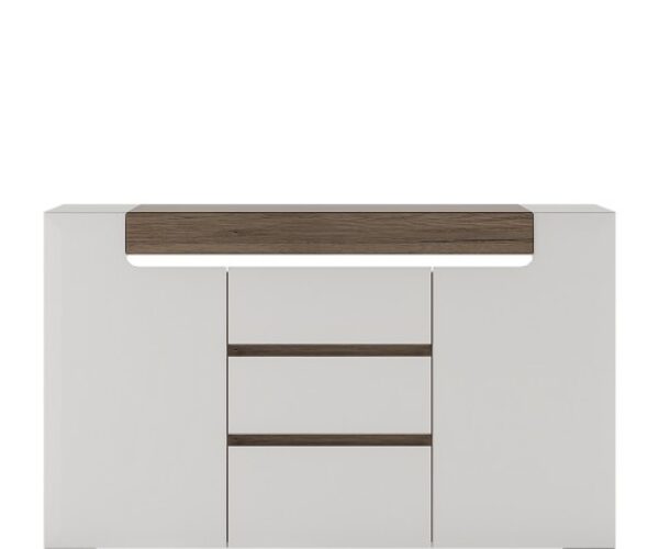 Toronto 2 Door 3 Drawer Sideboard (inc. Plexi Lighting)