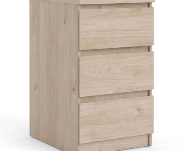 Naia Bedside 3 Drawers in Jackson Hickory Oaka