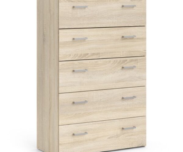 Space Chest of 5 Drawers in Oak