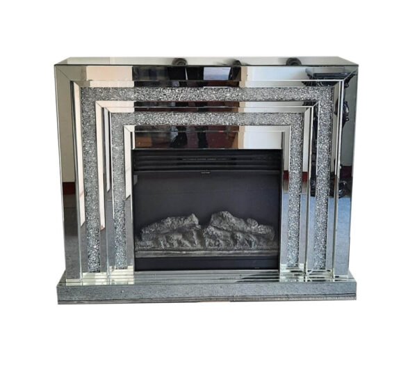 Crushed Glass Fireplace - Fireplace - Home Store UK