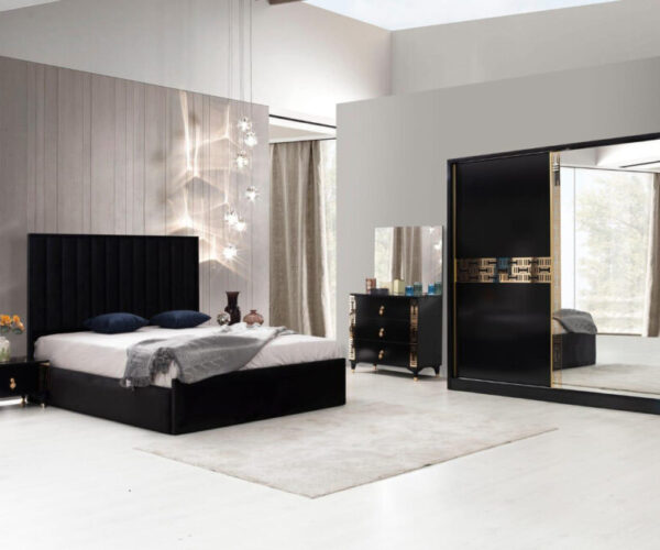Torino Black Bedroom Set