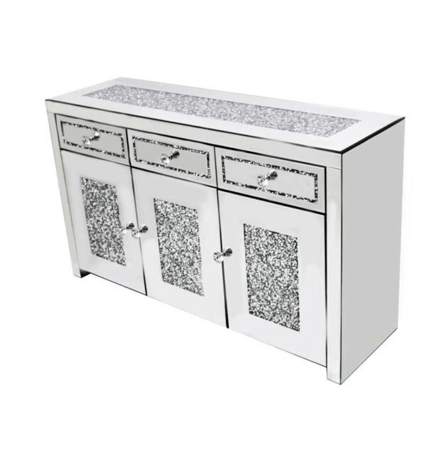 Gatsby Sideboard Silver white sideboard - Sideboards - Home Store UK