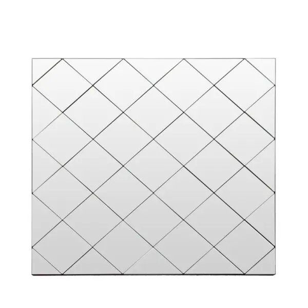 50x50 Criss Cross Wall Mirror - Mirror Collection - Home Store UK