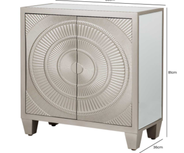 HSUK- Champagne 2 Door Cabinet