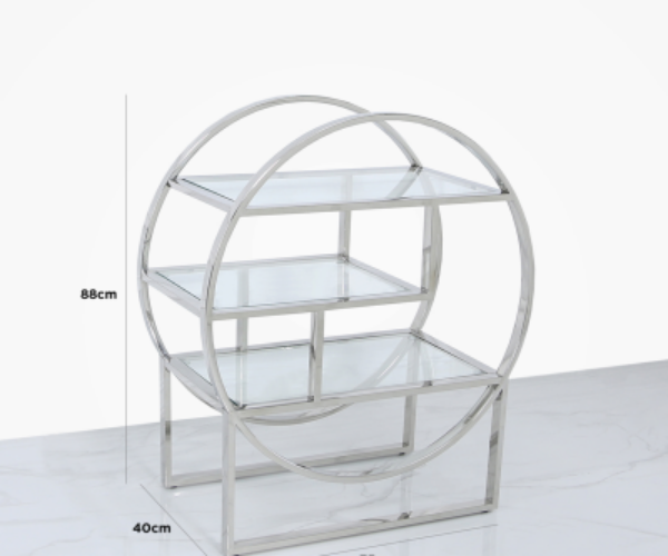 HSUK- Value Steel Tier Round Shelving Unit