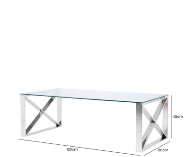 HSUK- Value Stainless Steel Coffee Table