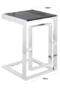 HSUK- Smoked Sofa Table - Sofa Table - Home Store UK