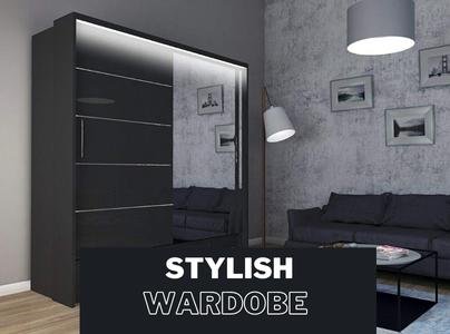 Stylish Wardrobes Bedside Cabinet Home Store UK - Furniture Store In UK - Italian Bedroom Furniture - Modern Bedroom