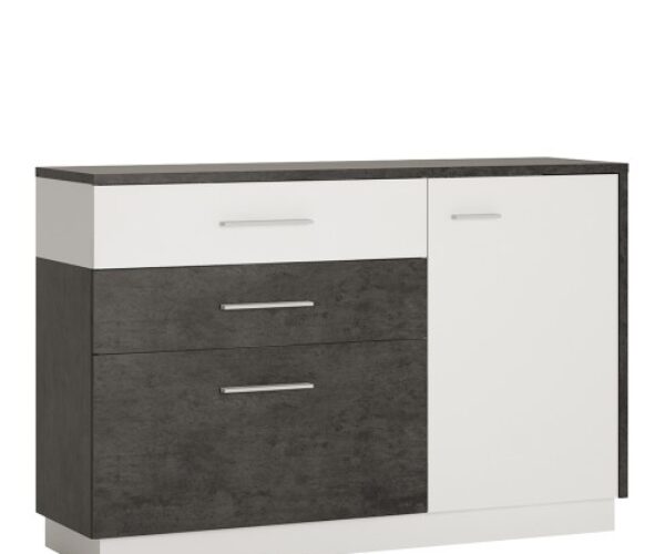 Zingaro 1 door 2 drawer 1 compartment sideboard