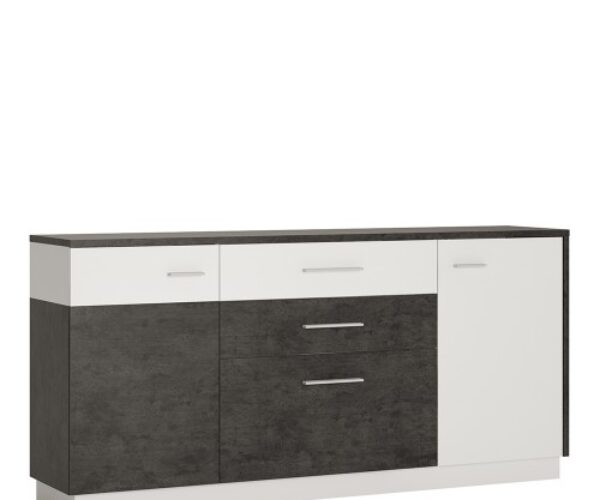 Zingaro 2 door 2 drawer 1 compartment sideboard