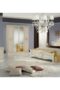 Dima Mobili Amalfi Beige Bedroom Set with 4 Door Wardrobe Italian Bedroom Set Home Store UK