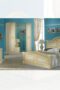 Ben Company New Serena Beige and Gold Italian Bedroom Set Italian Bedroom Home Store UK