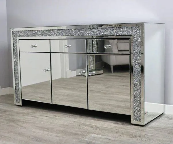 Cara Mirrored Sideboard