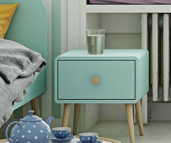 Luna Bedside Table 1 Drawer