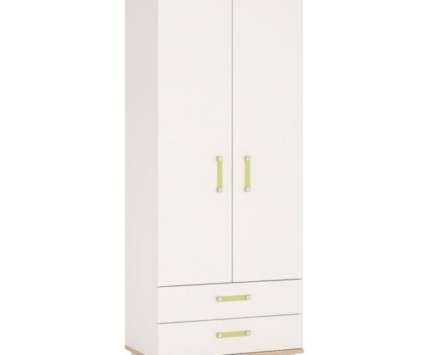 Alice 2 Door 2 Drawer Wardrobe