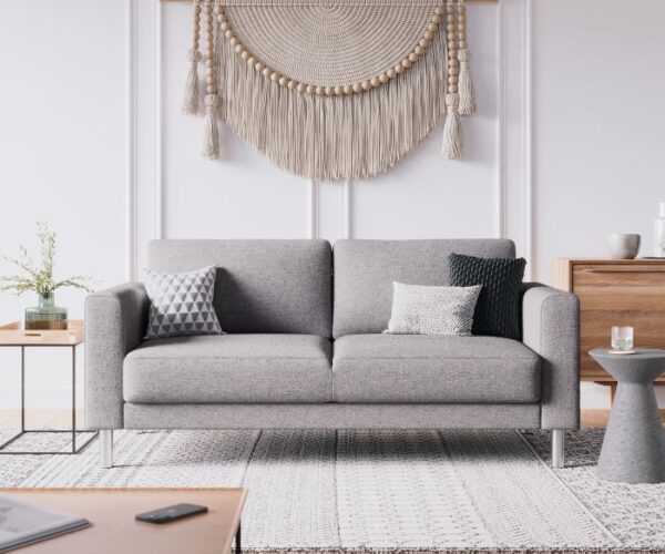 Baker 3-Seater Sofa in Nova Light Grey