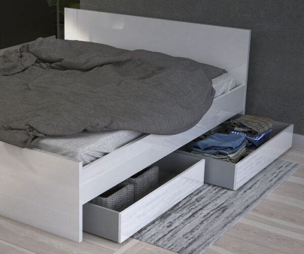 Sydney Set of 2 Underbed Drawers (for Single or Double Beds)