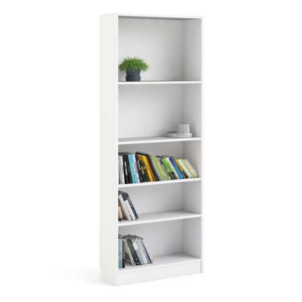 Lauren Tall Wide Bookcase (4 Shelves) - Image 4