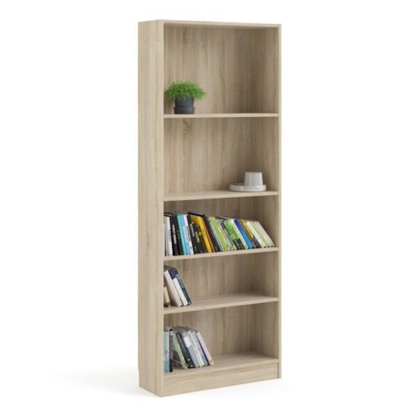 Lauren Tall Wide Bookcase (4 Shelves) - Image 15