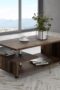 Charlie Coffee Table in Old Vintage Wood