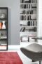 Spring 3 Shelves Storage Unit in Matt Black - Storage Units - Home Store UK