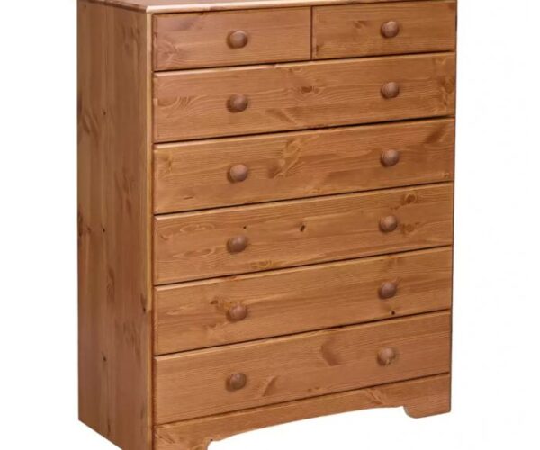 Up wood Chest of 5+2 Drawers in Cherry