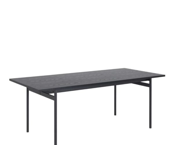 Galloway Dining Table in Black.