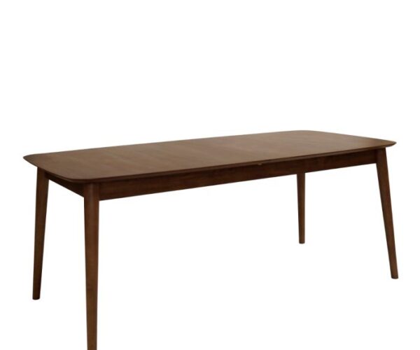 Montego Rectangular Dining Table in Walnut.