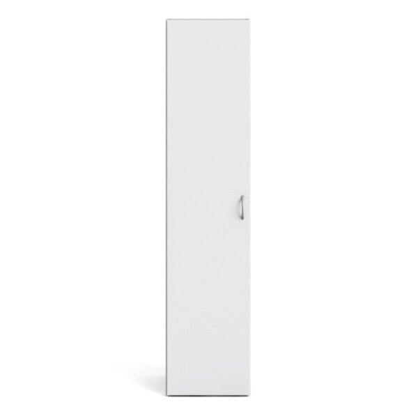 Nook Wardrobe 1 Door in White 1750. - Image 3