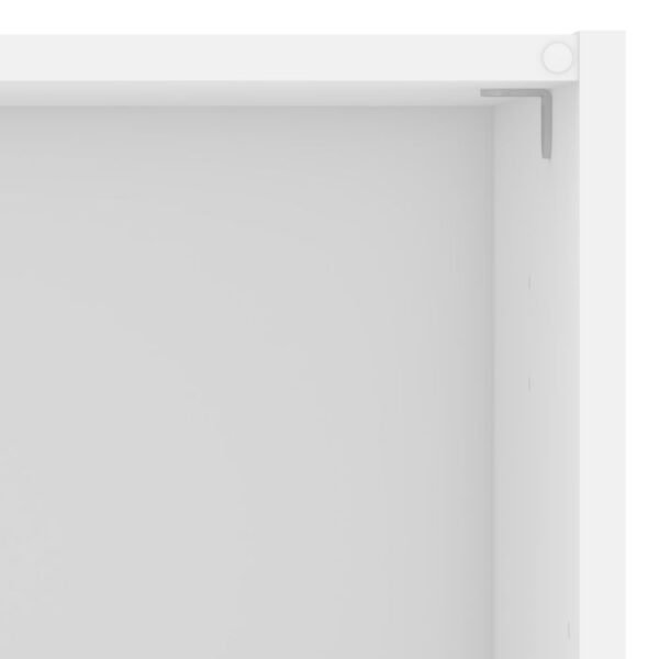 Nook Wardrobe 1 Door in White 1750. - Image 6