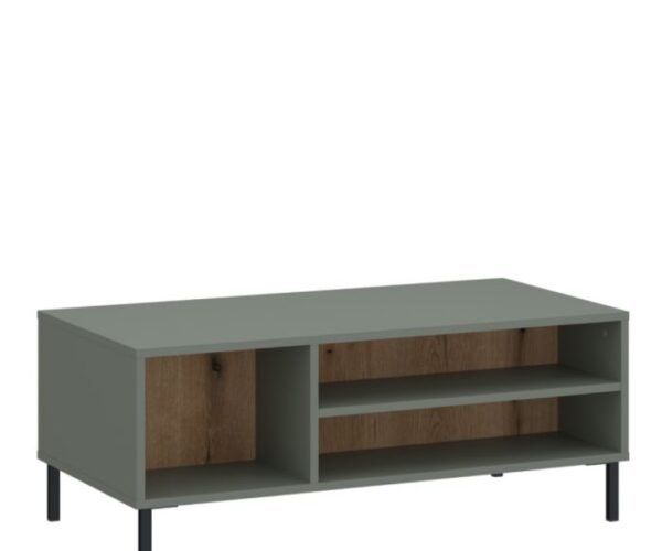 Perth Coffee Table in Green/Oak.