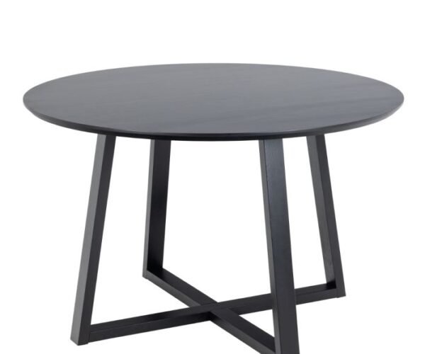 Sophisticated Dining Table in Black.