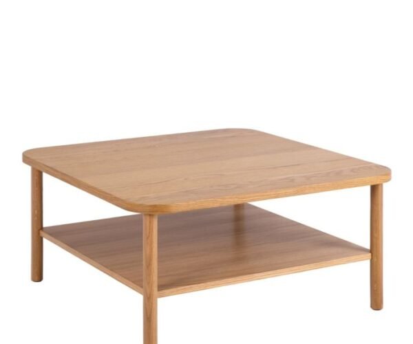 Stratford Square Coffee Table in Oak.