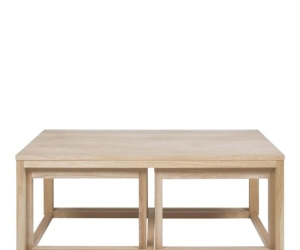 Harrison Coffee Table in Oak Set of 3.