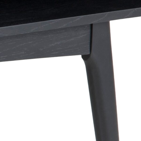 Juno Coffee Table with Open Shelf in Black. - Image 6