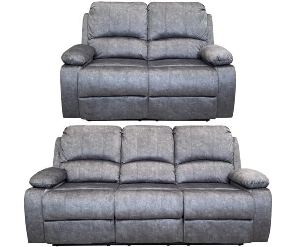 VALENCIA 3+2 RECLINER FABRIC SOFA