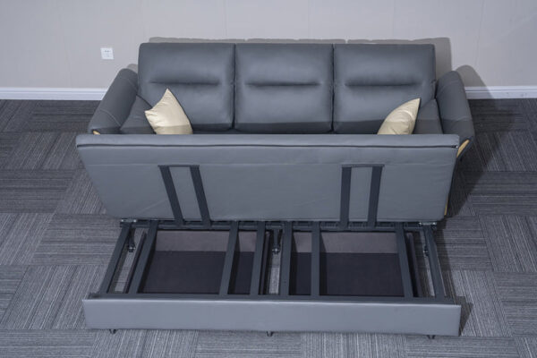 3 Seater Air Leather Sofa Bed – Home Store UK - Image 5