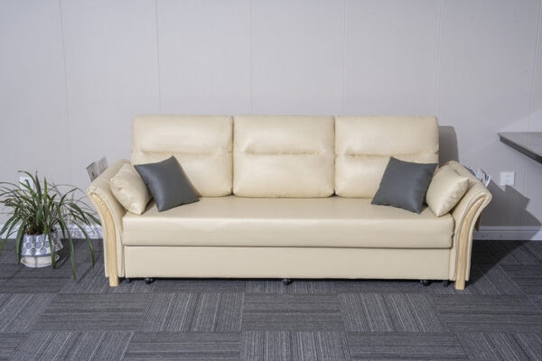 3 Seater Air Leather Sofa Bed – Home Store UK - Image 7